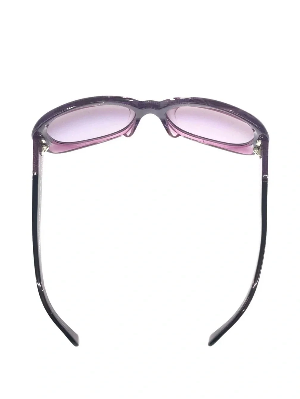 Vintage CHANEL Purple Frame Oversize Sunglasses, OS Made in Italy 5176-A